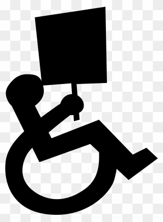 Disability Disabled Parking Permit Wheelchair International - Disability Mono Clipart