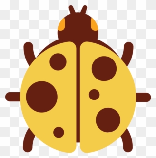 U 1 F 41 E Ladybeetle - Emoji Mariquita Png Clipart