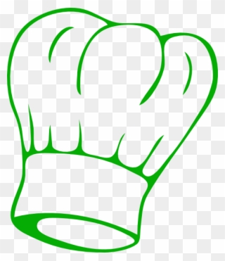 Hat Green - Chef Hat Clipart Green - Png Download