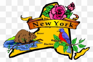 Best Places To Live - New York State Clipart Free - Png Download