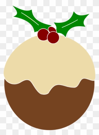 Card - Christmas Pudding Png Clipart
