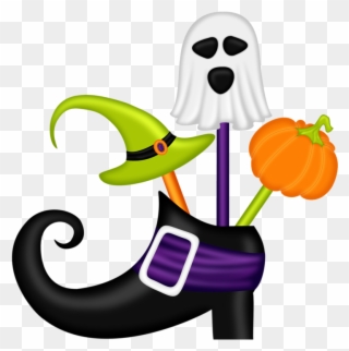 Halloween Witch Shoe * Halloween Images, Halloween - Zapatos De Brujas Animados Clipart