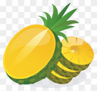 Pineapple - Pineapple Slices Clipart - Png Download