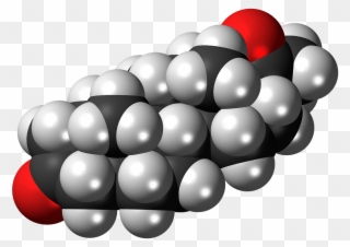 Hormone - Molécule De Progestérone Clipart