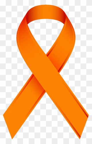 Never Miss A Moment - Orange Ribbon Leukemia Clipart