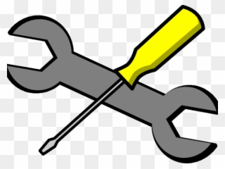 Screwdriver Clipart Clip Art - Wrench Icon - Png Download