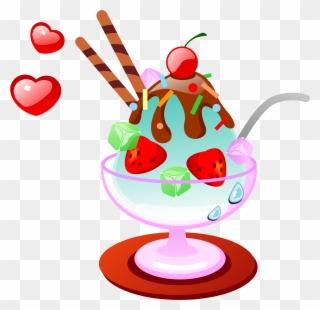 Cupcake & Bolos E Etc Dessert Drinks, Ice Cream, Goodies, - Dessin Coupe De Glace Clipart