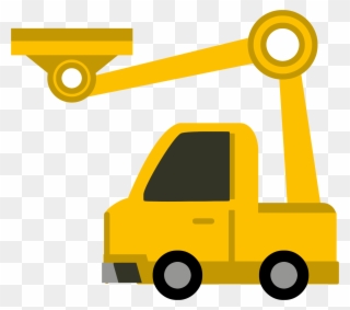 Truck Car Mobile Crane Computer Icons - Crane Clipart Png Transparent Png