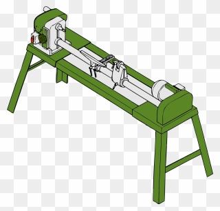 Lathe Turning Tool Workshop Carpenter - Alat Alat Mesin Kayu Clipart
