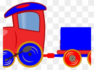 Toy Train Clip Art - Png Download