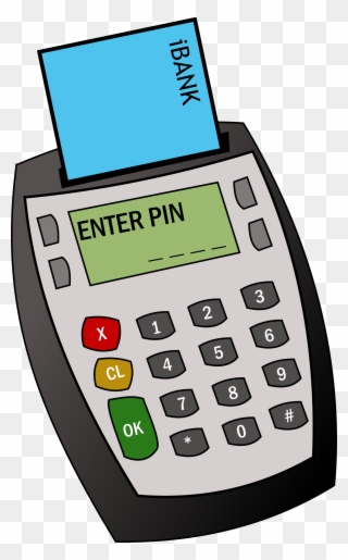 Credit Clipart Eftpos - Card Machine Clipart - Png Download