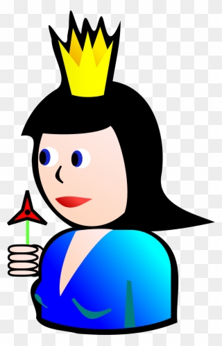 Computer Icons Queen Of Spades Playing Card Download - Queen Of Spades Simple Clipart