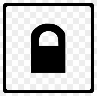 Function Security Text Svg Png Icon Free - Padlock Clipart