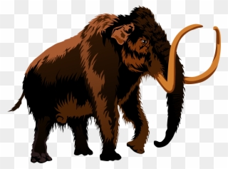 Free To Use &, Public Domain Extinct Animals Clip Art - Mammoth Clip Art - Png Download