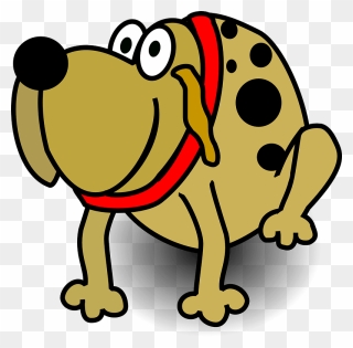 Yorkshire Terrier Guard Dog Puppy German Shepherd Labrador - Yellow Dog With Black Spots Cartoon Clipart