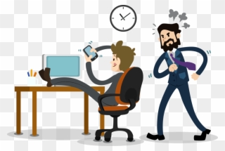 Employee Clipart Tired - Employee Monitoring - Png Download