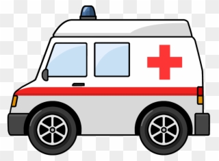 Hospital Clipart Cartoon - Ambulance Clipart Png Transparent Png