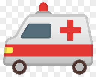 Graphic Royalty Free Library Ambulance Vector Svg - Icono Ambulancia Clipart