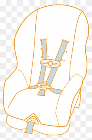 Toddler Car Seat - Chair Clipart