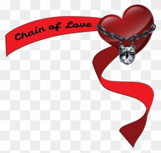 Take A Chance Chain Of Love Banner Logo - Chain Of Love Clipart