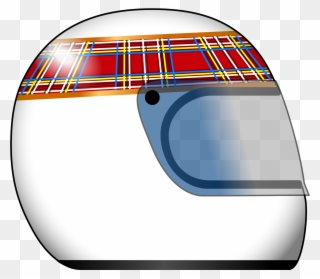 Helmet Integral Jackie Stewart - Jackie Stewart Red Tartan Clipart