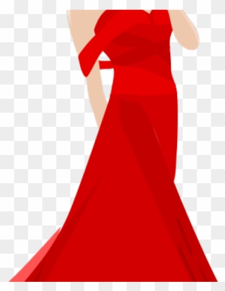 Dress Clipart Beautiful Dress - Gown - Png Download