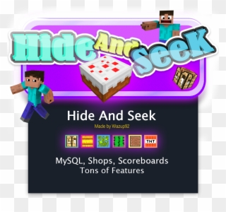 [ Img] - Hide And Seek Minecraft 1.8 Clipart