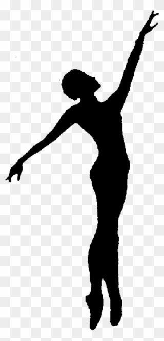 Transparent Dancer Shadow - Ballet Dancing Shadow Clipart