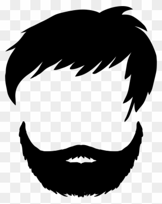 Beard, Glasses, Hipster, Man Icon - Beard Icon Transparent Png Clipart