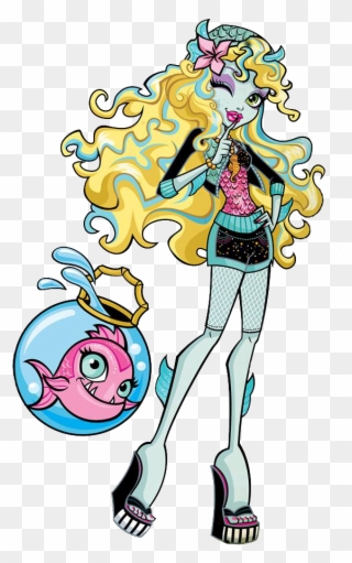 Lagoona Blue Is A 2010 Introduced And All Around Character - De Monster High De Lagoona Blue Clipart