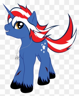 Ponified Uncle Sam By Spiritofthwwolf - Pony Uncle Sam Clipart