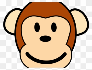 Mole Clipart Face - Monkey Girl Face Cartoon - Png Download