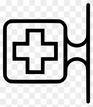 Doctor Pharmacy Cross Comments - Hospital Clipart