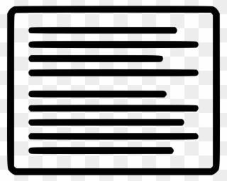 Refrigerator Clipart Rectangle Object - Text Wireframe Png Transparent Png