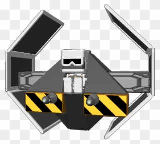 A Normal Tie Fighter From Star Wars I Tried To Make Cartoon Clipart 1405342 Pinclipart - tie fighter roblox
