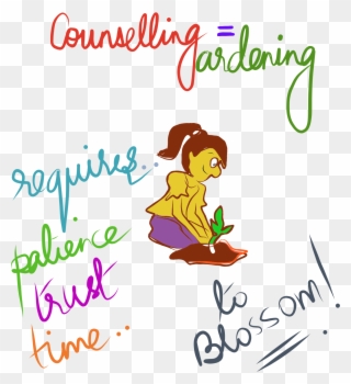 What Is Counselling - Illustration Clipart