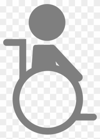 Big Image - Wheelchair Clipart - Png Download