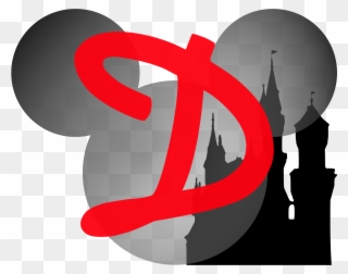 Mickey Mouse Logo 8, Buy Clip Art - D Letter - Png Download