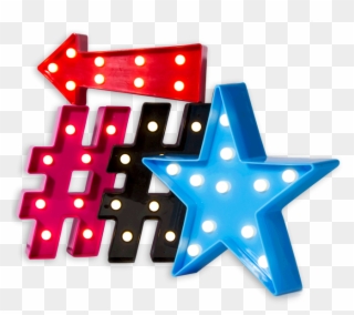 Marquee Led Lights - Room Clipart