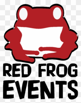 Red Frog Events Logo Transparent Clipart