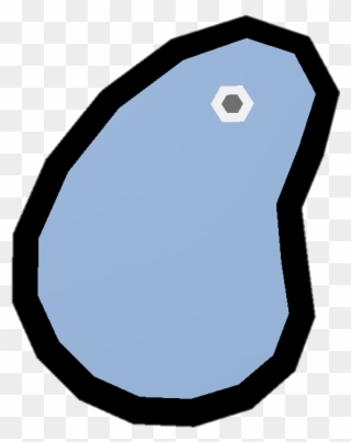 This Blobby Creature Is Blue And Blobby And Sort Of Clipart