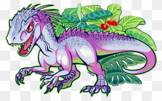 Indominus Rex - Jurassic World Indominus Rex Cartoon Clipart