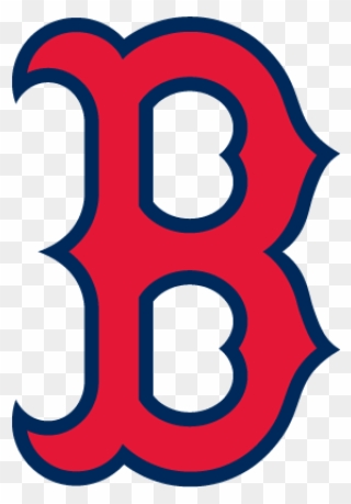 B - Red Sox Logo Baseball Clipart