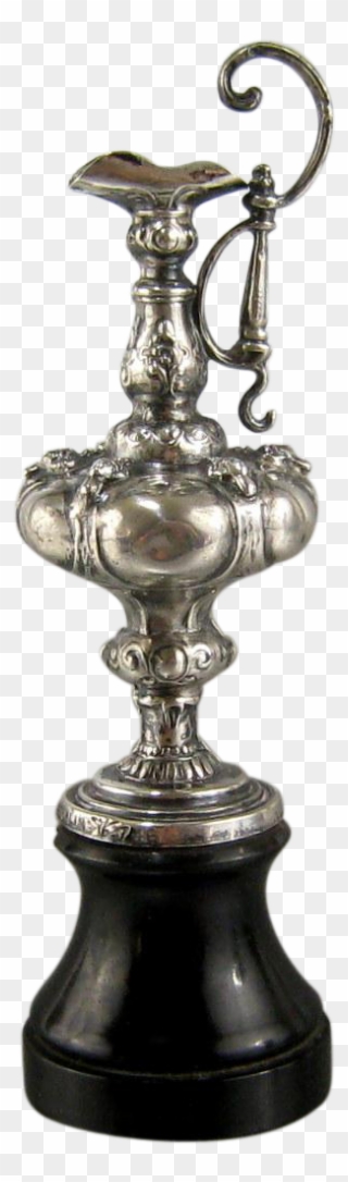 Miniature America's Cup Trophy Vintage Sterling Silver - America's Cup Clipart