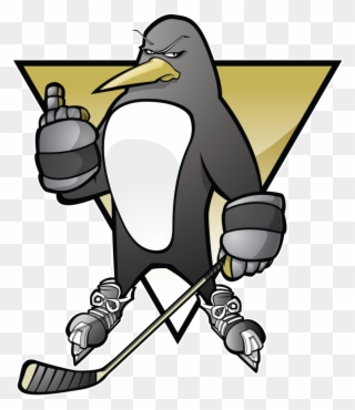 Dicky Bird - Pittsburgh Penguins Penguin Clipart