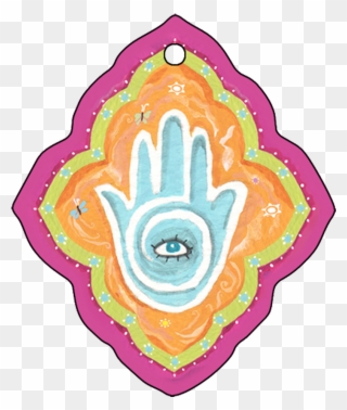 Jewish Key Chain - Hamsa Clipart