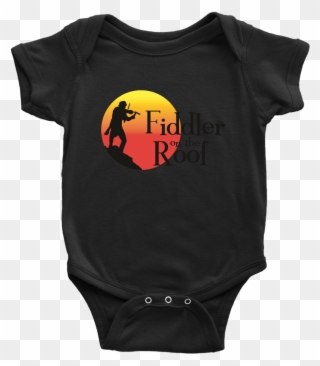 Baby Bodysuit Fiddler On The Roof In Colors - Baby Boy Bodysuit Gucci Clipart