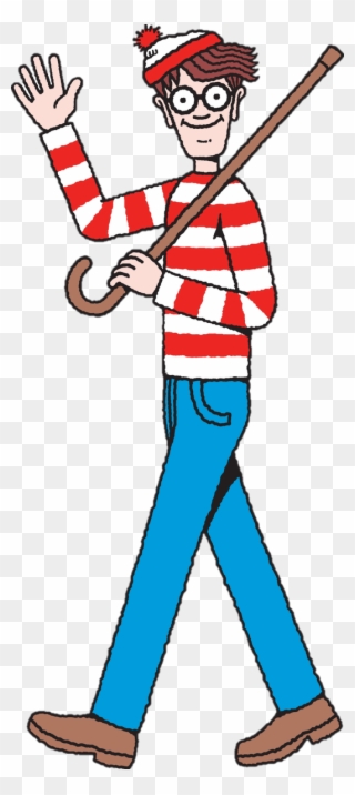 Students In Costume Are Reminded To Being £1 Donation - Where's Waldo Animated Gif Clipart