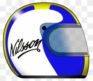 Collection Of Football Helmet Clipart - Gunnar Nilsson Helmet - Png Download