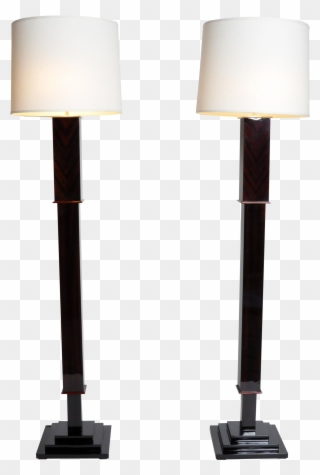 Pair Of Floor Lamps With A Step Base On Decaso - Lantern Clipart